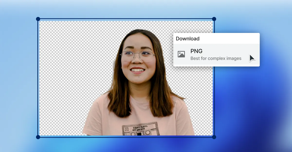 how to make a transparent background